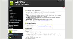 Desktop Screenshot of mygpsfiles.com