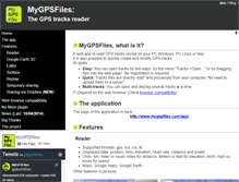 Tablet Screenshot of mygpsfiles.com